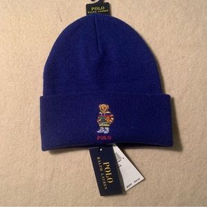 NWT Polo by Ralph Lauren Polo Bear beanie